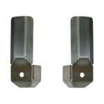 ICON Stainless Steel Lower Shock Shin Guard For 2007-2014 Toyota FJ Cruiser