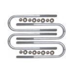 ICON Ubolts for 4” Blocks for 1999 - 2004 Ford Super Duty F250 / F350 (Non Dually)