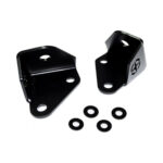 Jeep JK A Pillar Light Mount 07-18 Wrangler JK Black Powdercoat Pair EVO Manufacturing