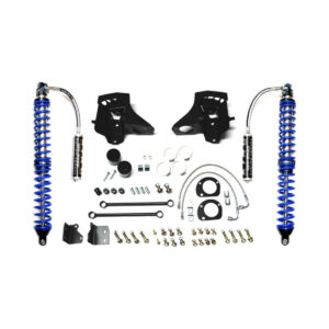 Jeep JK Coilover Ki Front Bolt On with C/Os 07-18 Wrangler JK Black EVO Mfg