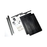 Jeep JK Quick Release Mudflap Bracket Kit with Mudflaps 07-18 Wrangler JK EVO Manufacturing