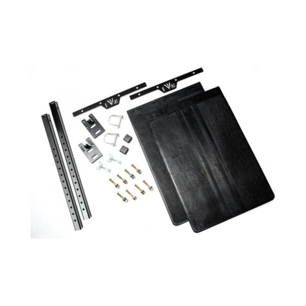 Jeep JK Quick Release Mudflap Bracket Kit with Mudflaps 07-18 Wrangler JK EVO Manufacturing