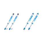 JEEP JK Spec 2.0 Non Reservoir 6.0 Inch and Up Lift Rear Direct Bolt-in Shock 07-18 Wrangler JK Pair EVO Manufacturing