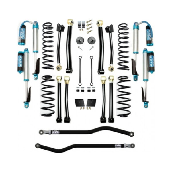 Jeep JL 2.5 Inch Lift Kit 18-Pres Wrangler JL Enforcer Lift Stage 4 Plus with EVO SPEC King 2.5 Shocks EVO Mfg