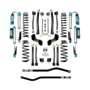 Jeep JL 2.5 Inch Lift Kit 18-Pres Wrangler JL Enforcer Overland Lift Stage 4 Plus with EVO SPEC King 2.5 Shocks EVO Mfg