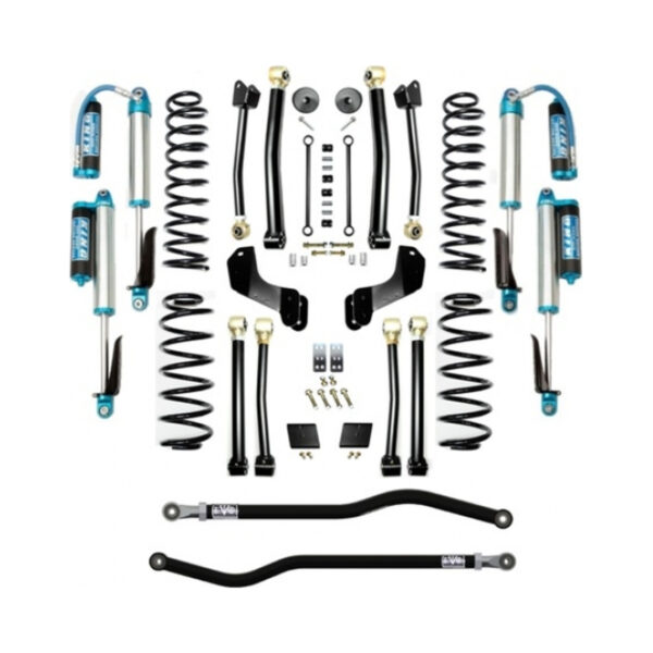 Jeep JL 2.5 Inch Lift Kit 18-Pres Wrangler JL Enforcer Overland Lift Stage 4 Plus with EVO SPEC King 2.5 Shocks EVO Mfg