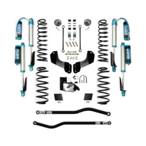 Jeep JL 4.5 Inch Lift Kit 18-Pres Wrangler JL Enforcer Overland Lift Stage 1 Plus with EVO SPEC King 2.5 Shocks EVO Mfg