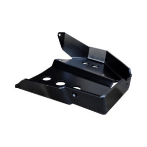 Jeep JL Protek Front Axle Disconnect Skid Plate Black EVO Manufacturing