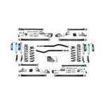 Jeep JLU 3.5 Inch High Clearance Plus Long Arm with EVO SPEC King 2.5 Shocks EVO Mfg