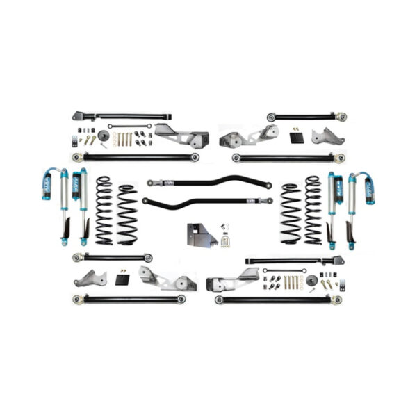 Jeep JLU 3.5 Inch High Clearance Plus Long Arm with EVO SPEC King 2.5 Shocks EVO Mfg