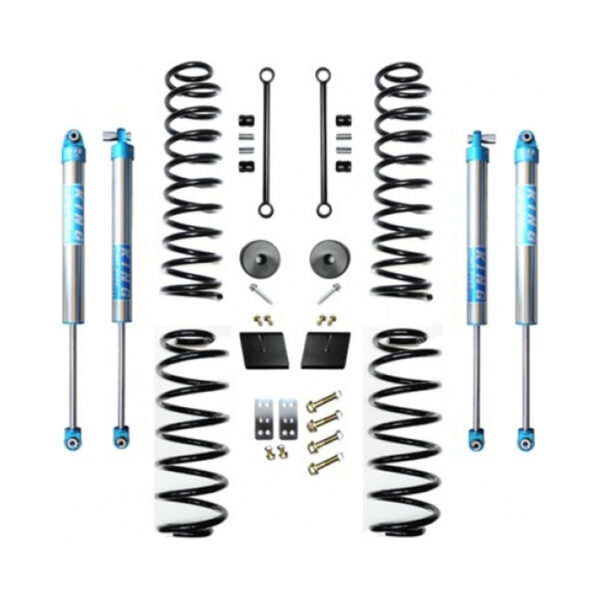 Jeep Wrangler JL 2.5 Inch Enforcer Lift Stage 1 with EVO SPEC King 2.0 Shocks EVO Manufacturing