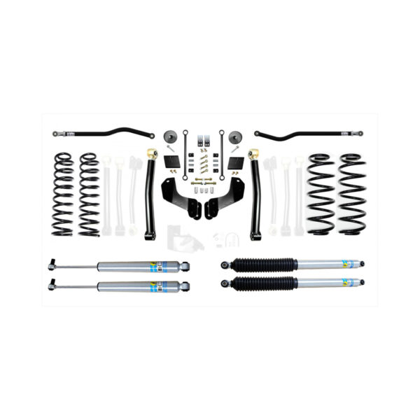 Jeep Wrangler JL 2.5 Inch Heavy Duty Enforcer Overland Lift Stage 2 Plus Bilstein Shocks EVO Manufacturing