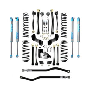 Jeep Wrangler JL 3.5 Inch Enforcer Overland Lift Stage 4 Plus w/ EVO SPEC King 2.0 Shocks EVO Manufacturing