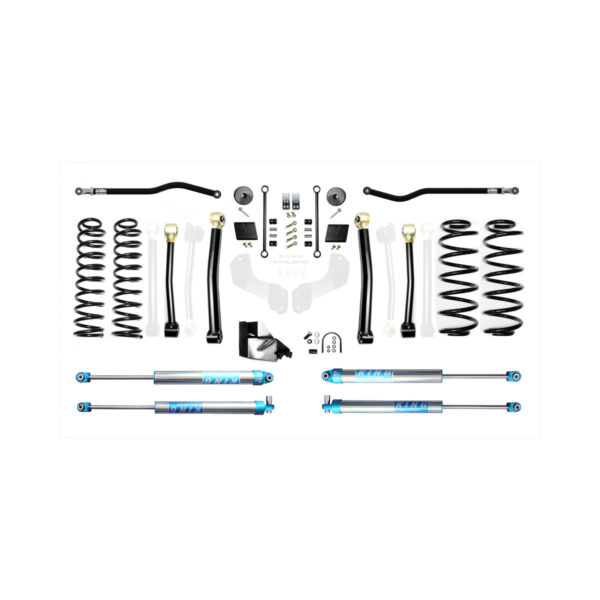 Jeep Wrangler JL 4.5 Inch Heavy Duty Enforcer Lift Stage 3 Plus with EVO SPEC KING 2.0 Inch Shocks EVO Manufacturing