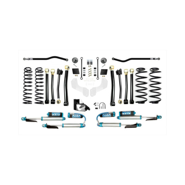 Jeep Wrangler JL 4.5 Inch Heavy Duty Enforcer Lift Stage 4 Plus with EVO SPEC King 2.5 Inch Shocks EVO Manufacturing