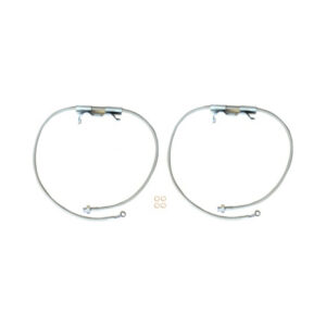 Jeep Wrangler JL and JT Gladiator Front Brakeline Pair D44 for 2-5 Inch Lift EVO Manufacturing