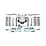 Jeep Wrangler JL Diesel 4.5 Inch Enforcer Overland Lift Stage 3 Plus w/ EVO SPEC King 2.5 Inch Shocks with Adjusters EVO Manufacturing