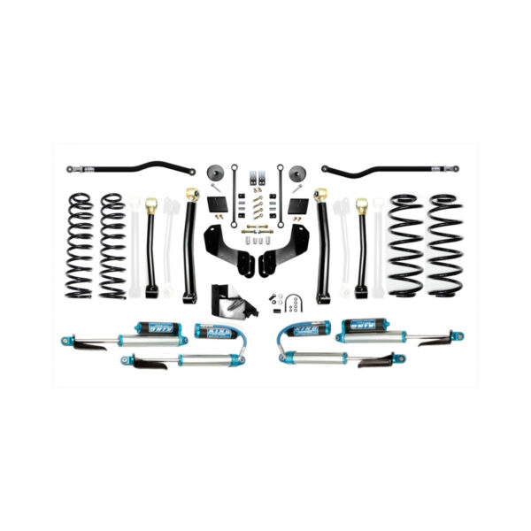 Jeep Wrangler JL Diesel 4.5 Inch Enforcer Overland Lift Stage 3 Plus w/ EVO SPEC King 2.5 Inch Shocks with Adjusters EVO Manufacturing