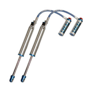 King 2.5 Rear Remote Reservoir Shocks with Adjuster for 2010-2018 TOYOTA 4Runner