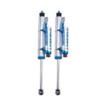 KING 2.5 Performance 3-5" Lift Front Reservoir Shocks for 2007-2018 Jeep Wrangler JK (7/8" Shaft) (with Adjuster)