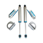 King 3-5" Lift Rear 2.5 Dia. RR Shocks W/ Adjuster For 1989-1997 Toyota Land Cruiser 80