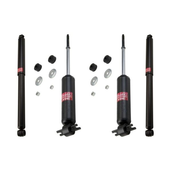KYB Excel-G GR-2 Front Rear Shocks for 1963-82 CHEVROLET Corvette 343127 343127 343218 343218