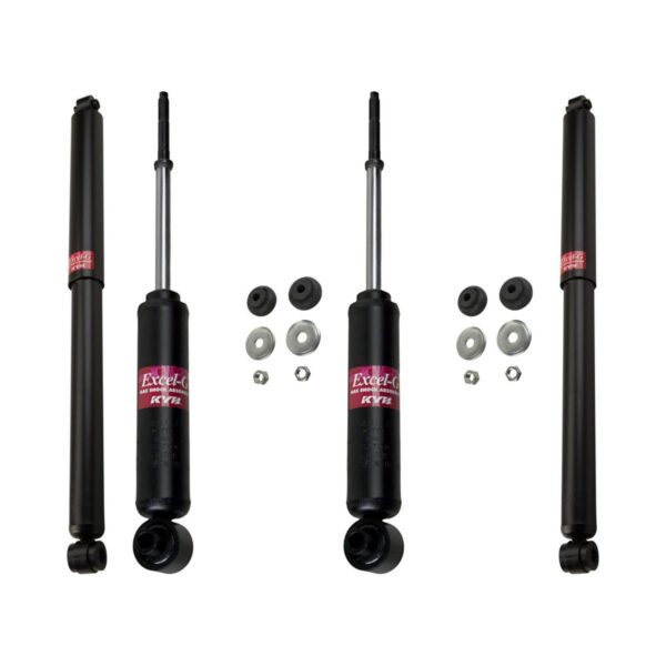 KYB Excel-G GR-2 Front Rear Shocks for 1977-78 DODGE Monaco with Police Packaging 343158 343158 343159 343159