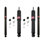 KYB Excel-G GR-2 Front Rear Shocks for 1980-98 FORD F-350 2WD with Dual Rear Wheel 344049 344049 344078 344078