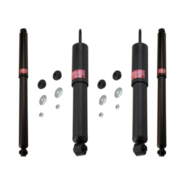 KYB Excel-G GR-2 Front Rear Shocks for 1980-98 FORD F-350 2WD with Dual Rear Wheel 344049 344049 344078 344078
