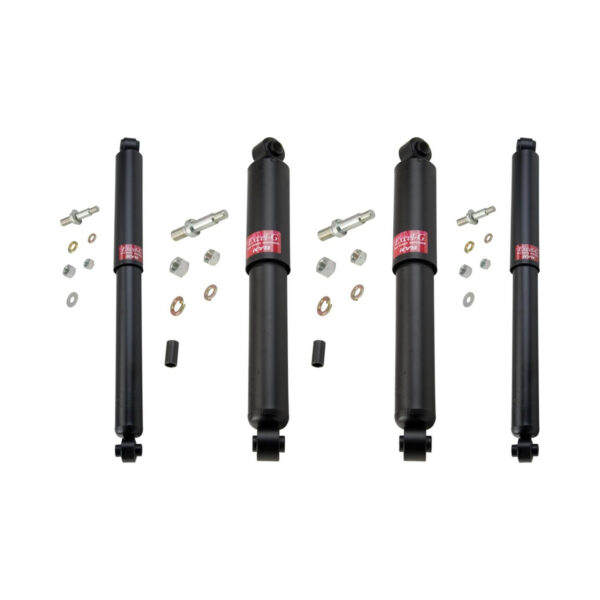 KYB Excel-G GR-2 Front Rear Shocks for 1987-88 CHEVROLET Suburban R10 2WD 344068 344068 344072 344072