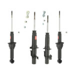 KYB Excel-G GR-2 Front Rear Shocks for 1988 HONDA CRX 341135 341136 340008 340008