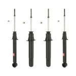 KYB Excel-G GR-2 Front Rear Shocks for 1995-99 MITSUBISHI Eclipse 2WD 341163 341163 341165 341165