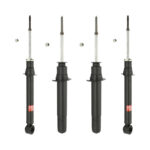 KYB Excel-G GR-2 Front Rear Shocks for 1995-99 MITSUBISHI Eclipse AWD 341163 341163 341164 341164