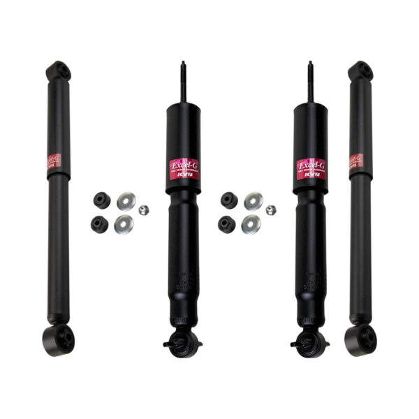 KYB Excel-G GR-2 Front Rear Shocks for 1999-06 GMC Sierra 1500 2WD 344380 344380 344365 344365