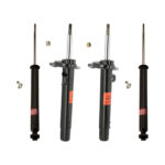 KYB Excel-G GR-2 Front Rear Shocks for 2001-06 BMW 325Ci w/ Sport Susp 334614 334615 343352 343352