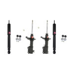 KYB Excel-G GR-2 Front Rear Shocks for 2002-05 KIA Sedona 335063 335064 344296 344296