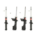 KYB Excel-G GR-2 Front Rear Shocks for 2008-10 MITSUBISHI Lancer 339104 339105 341444 341444