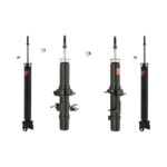 KYB Excel-G GR-2 Front Rear Shocks for 2009-10 INFINITI G37 4WD Sedan 340010 340011 349089 349089