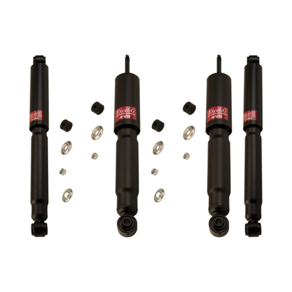 KYB Excel-G GR-2 Front Rear Shocks for 98-3/2003 NISSAN Frontier 2WD 344427 344427 344429 344429