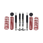 KYB JAOS 2 Front and Rear Coils and Shocks Kit with adjustable compression for 2010-2014 Toyota FJ Cruiser
