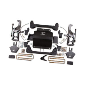 Zone Offroad 5" Knuckle and Bracket Kit Lift Kit 2011-2019 Silverado/Sierra 2500HD/3500HD