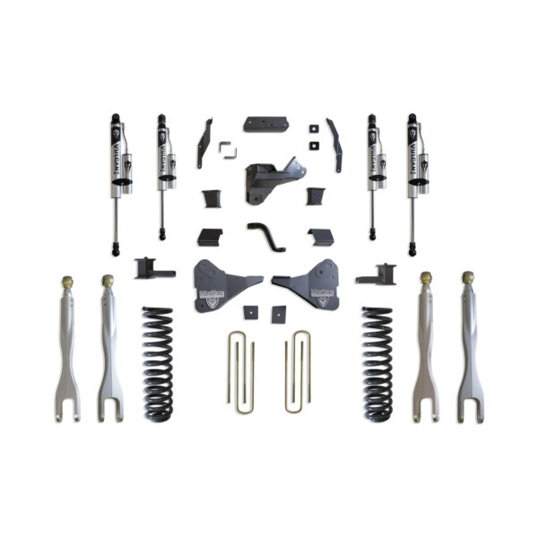 MaxTrac 4" Lift Kit with 4-Links and Vulcan Series Reservoir Shocks-K944341VRL