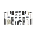 MaxTrac 4" Lift Kit with MaxTrac Shocks for Factory Rear Air Ride for 2019-2024 RAM 3500 4WD Diesel-K947541A