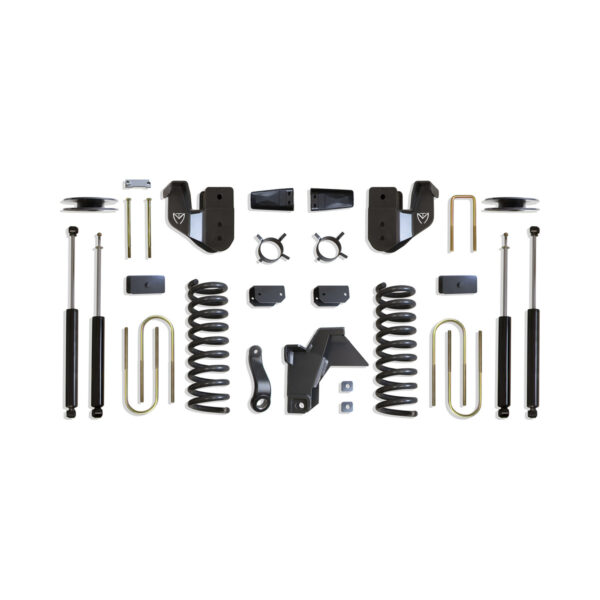 MaxTrac 4" Lift Kit with MaxTrac Shocks for Factory Rear Air Ride for 2019-2024 RAM 3500 4WD Diesel-K947541A