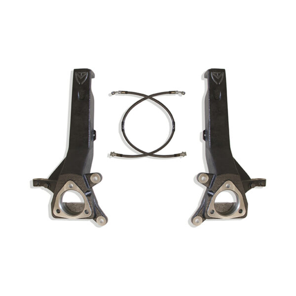 MaxTrac 4" Lift Spindles with Brake Lines for 2004-2024 Titan 2WD-705340