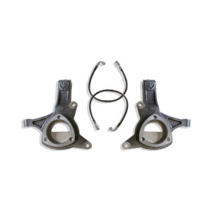 MaxTrac 4.5" Lift Spindles with Brake Lines for 2007-2016 Silverado/Sierra 1500 2WD or 2007-2014 GM SUV 2WD-701345