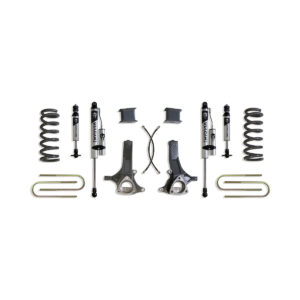 MaxTrac 7" Lift Kit with Vulcan IFP Front and Vulcan Reservoir Rear Shocks for 2002-2008 RAM 1500 2WD 5.7L-K882171VR