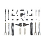 MaxTrac 8" Lift Kit with Vulcan Shocks for 2017-2022 F-250/F-350 4WD Diesel-K943385V