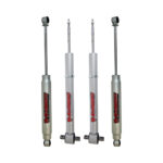 McGaughy's 7-9 Adjustable Lift Front Struts and 7-9 Rear Lift Shocks For 1999-2018 GMC Sierra 1500