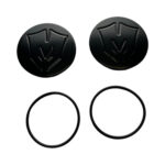 McGaughy's Billet Ball Joint Caps BLACK (fits Upper Arms), GM Truck